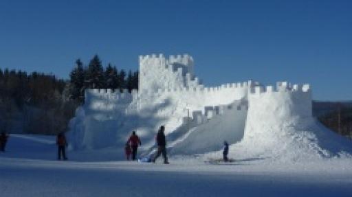 W Harrachovie będzie zamek ze śniegu Harrachštejn!!!