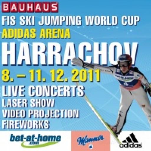 Zapraszamy wszystkim sympatyków skoków narciarskich do Harrachova! Wszystkie zawody odbędą się zgodnie z planem w dniach 8.-11.12.2011 r. Zapraszamy wszystkim sympatyków skoków narciarskich do Harrachova! Wszystkie zawody odbędą się zgodnie z planem w dniach 8.-11.12.2011 r.