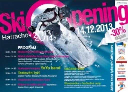 Die Wintersaison in Harrachov wird schon am Donnerstag den 12.12.  2013 eröffnet.