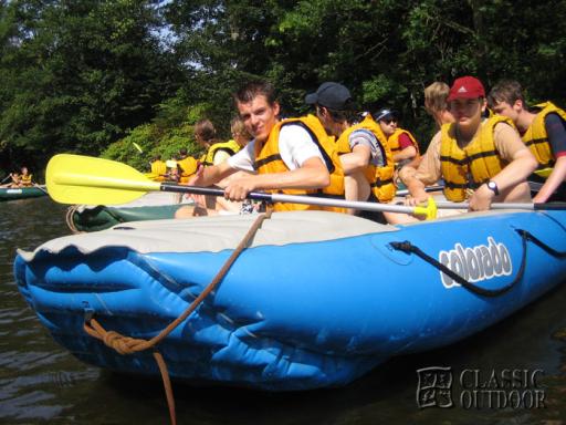 Rafts und Wassersportaktivitäten in Harrachov