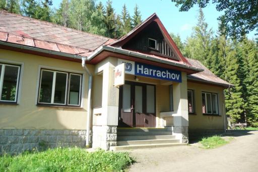 Dworzec kolejowy w Harrachovie