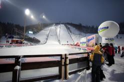 Harrachov zima - můstky