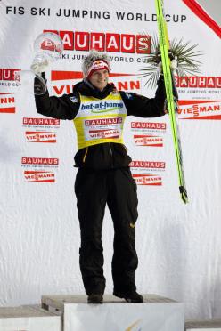 Vítěz Thomas Morgenstern 214.5 m