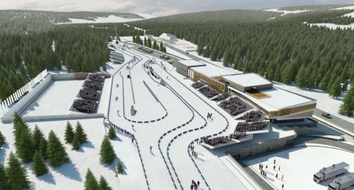 A supermodern sportscentre - Glade Jakuszycka will be built in Jakuszyce. A supermodern sportscentre - Glade Jakuszycka will be built in Jakuszyce.